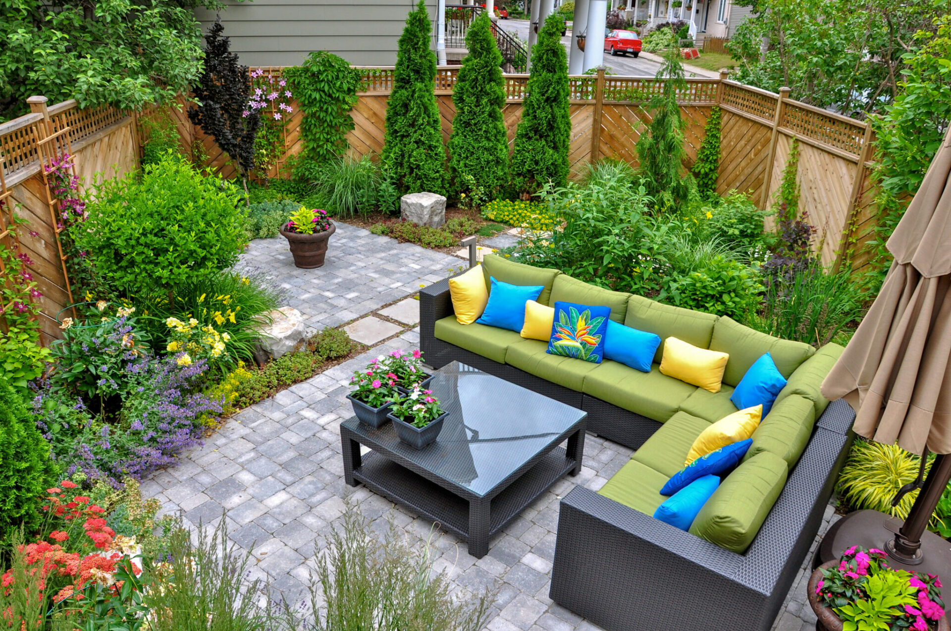 New Backyard into a Personal Oasis